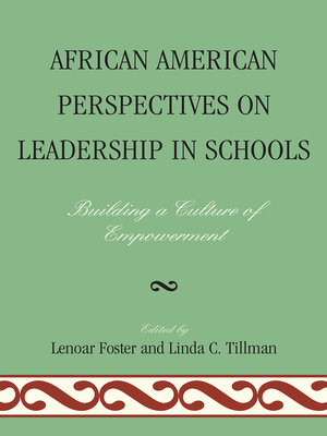 cover image of African American Perspectives on Leadership in Schools